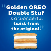 Golden Double Stuf Sandwich Cookies, Family Size X4