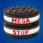 Mega Stuf Chocolate Sandwich Cookies, Family Size W9