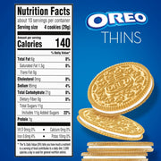 Thins Golden Sandwich Cookies, Family Size Y5