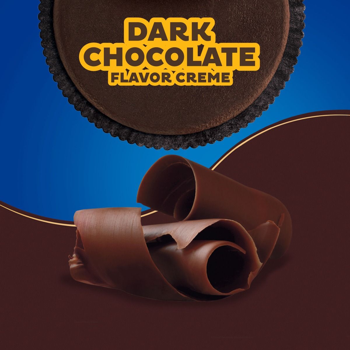 Dark Chocolate Creme Chocolate Sandwich Cookies, Family Size W6