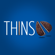 Thins Mint Creme Chocolate Sandwich Cookies, Family Size, 2 Pack S1