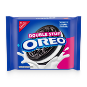 Double Stuf Chocolate Sandwich Cookies, Family Size Z5