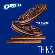 Thins Tiramisu Creme Chocolate Sandwich Cookies, Family Size Z5