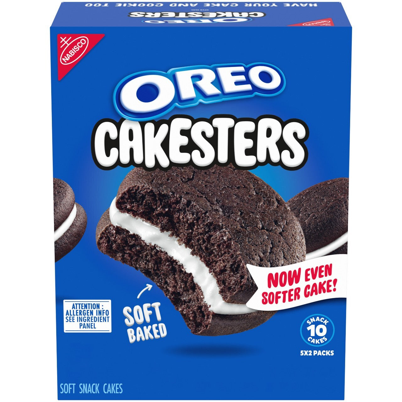 Cakesters Soft Snack Cakes, Snack Packs, 2 Pack Y2