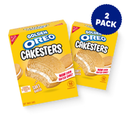 Golden Cakesters Soft Snack Cakes, Snack Packs, 2 Pack S4