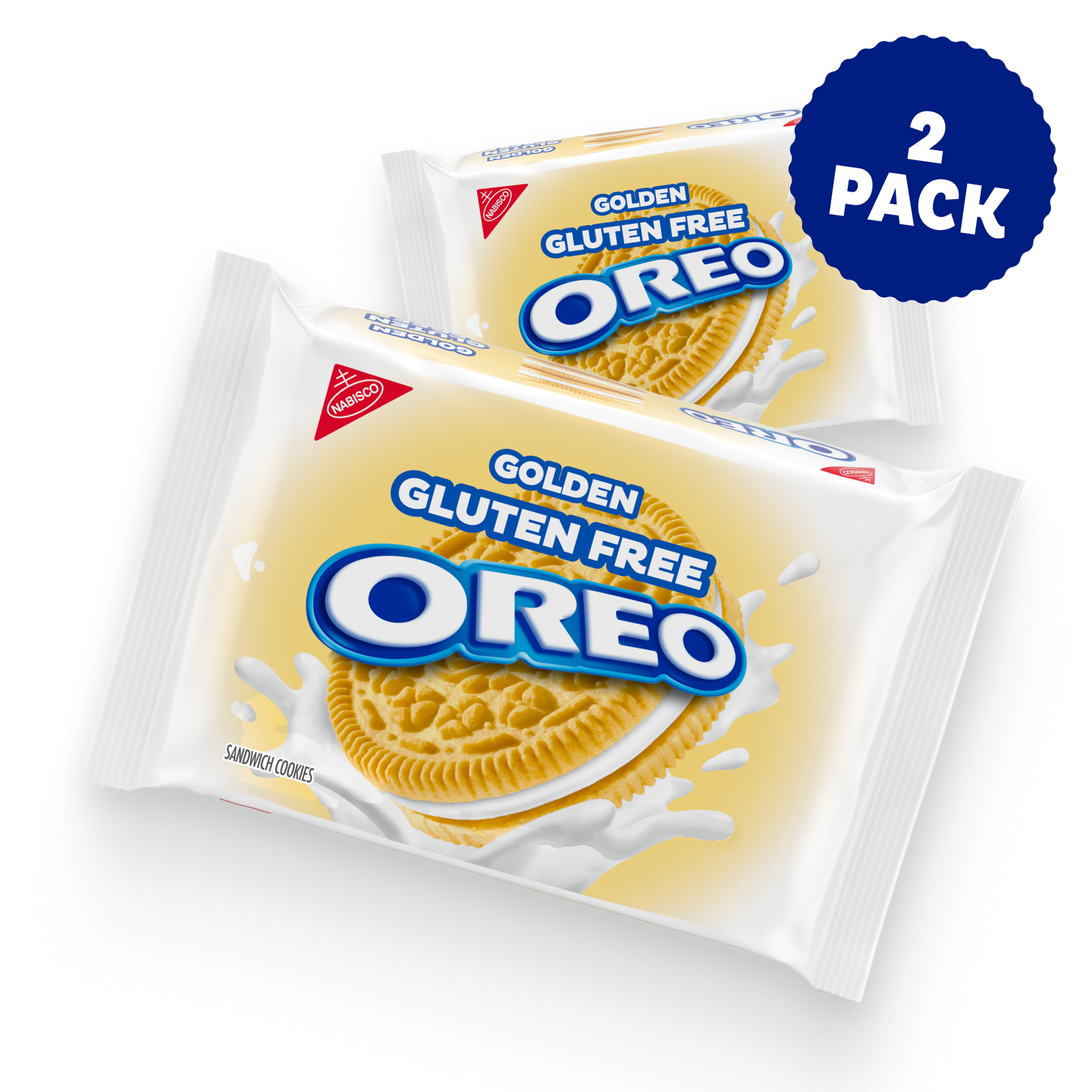 Gluten Free Golden Sandwich Cookies, 2 Pack T3