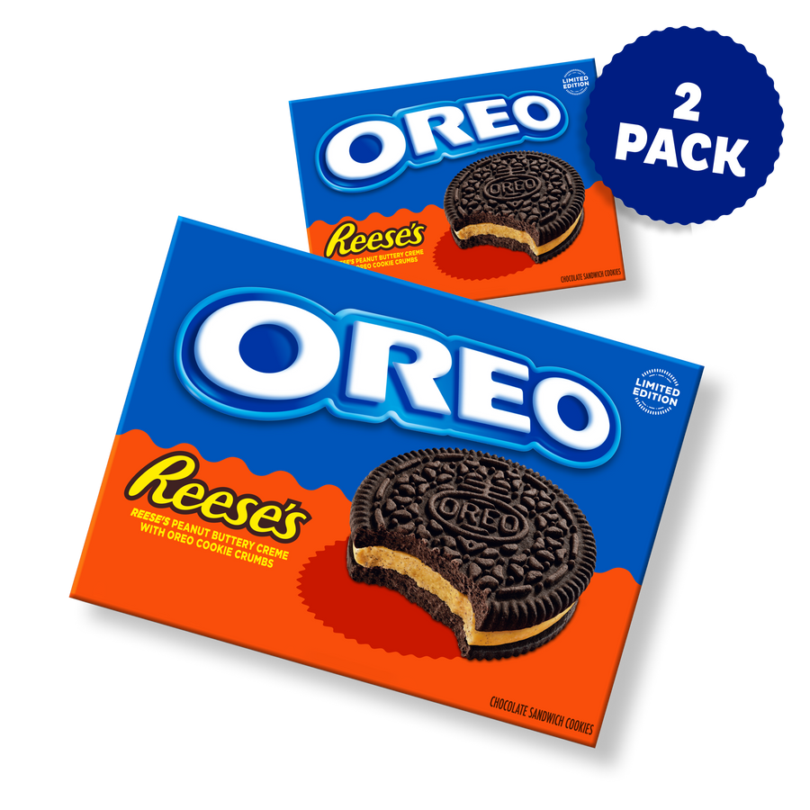Reese's Peanut Buttery Creme Chocolate Sandwich Cookies, 2 Pack Z2