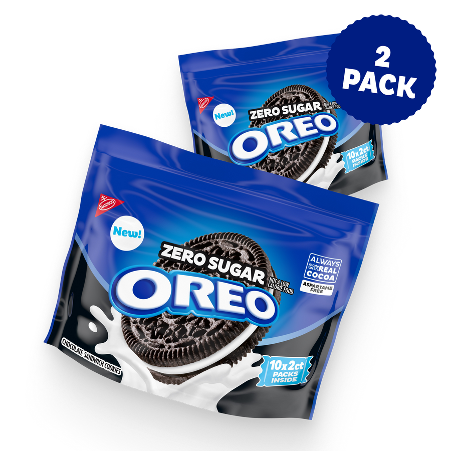 Zero Sugar Chocolate Sandwich Cookies, Snack Packs, 2 Pack T1