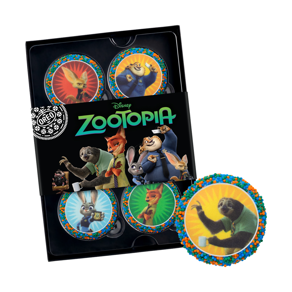 OREOiD Disney Zootopia Edition Cookie Box - 6ct W0