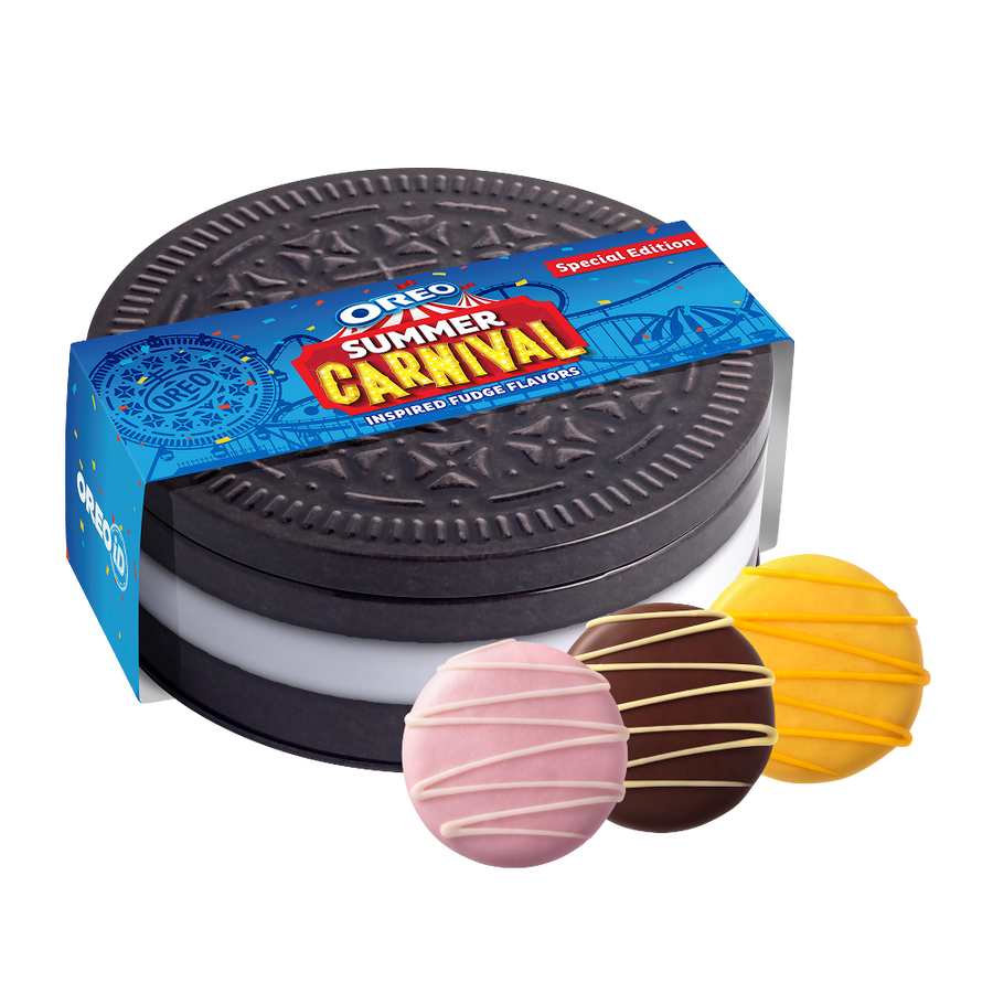 OREOiD Summer Carnival Cookie Tin - 12ct Z7