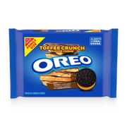 Toffee Crunch Creme With Sugar Crystals Chocolate Sandwich Cookies, Family Size, 2 Pack T9