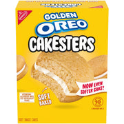 Golden Cakesters Soft Snack Cakes, Snack Packs, 2 Pack S4